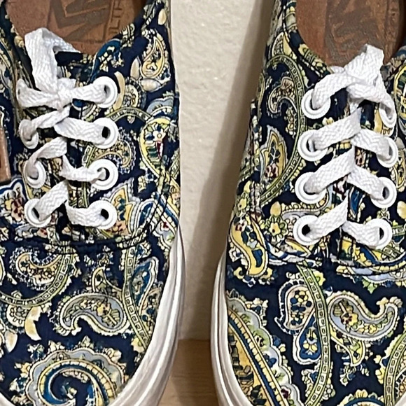 Vans Authentic Paisley Sneakers Women’s Size 6 Low Top - Picture 11 of 16